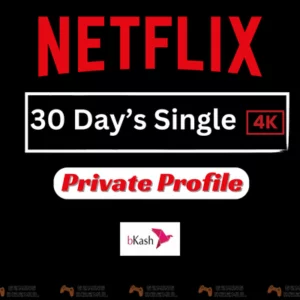 netflix 30 days single price bd bkash